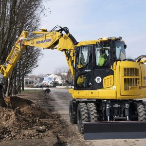 Új eszközzel bővült gépparkunk – Komatsu PW98MR