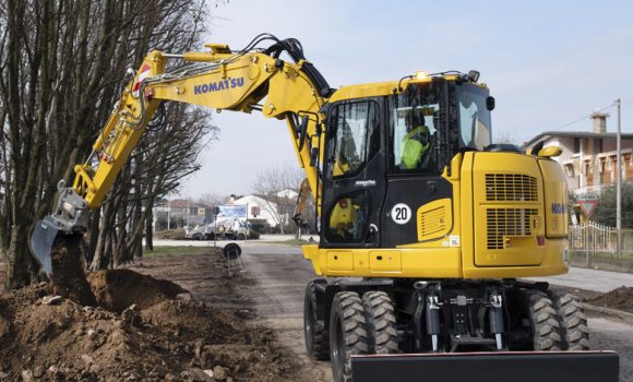 Új eszközzel bővült gépparkunk – Komatsu PW98MR