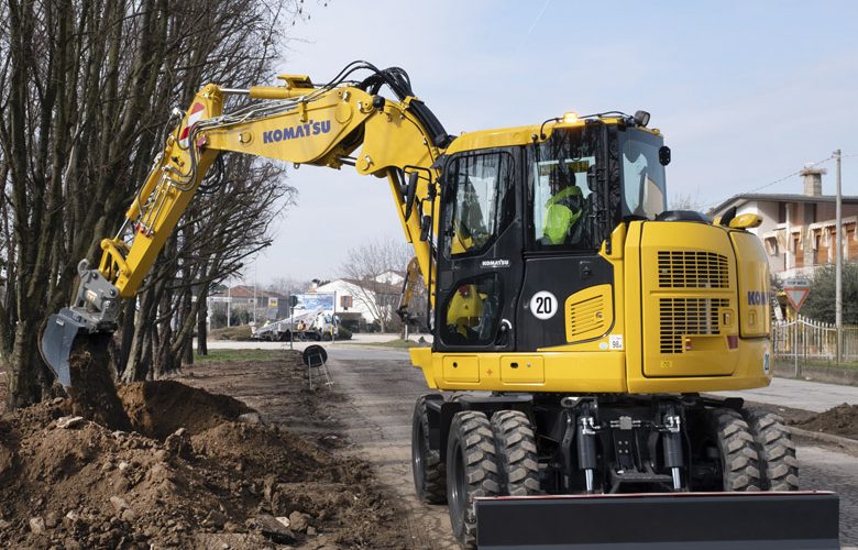 Új eszközzel bővült gépparkunk – Komatsu PW98MR